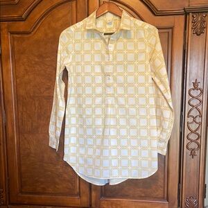 Orla Kiely Geometric Print Tunic Shirt 
Size M